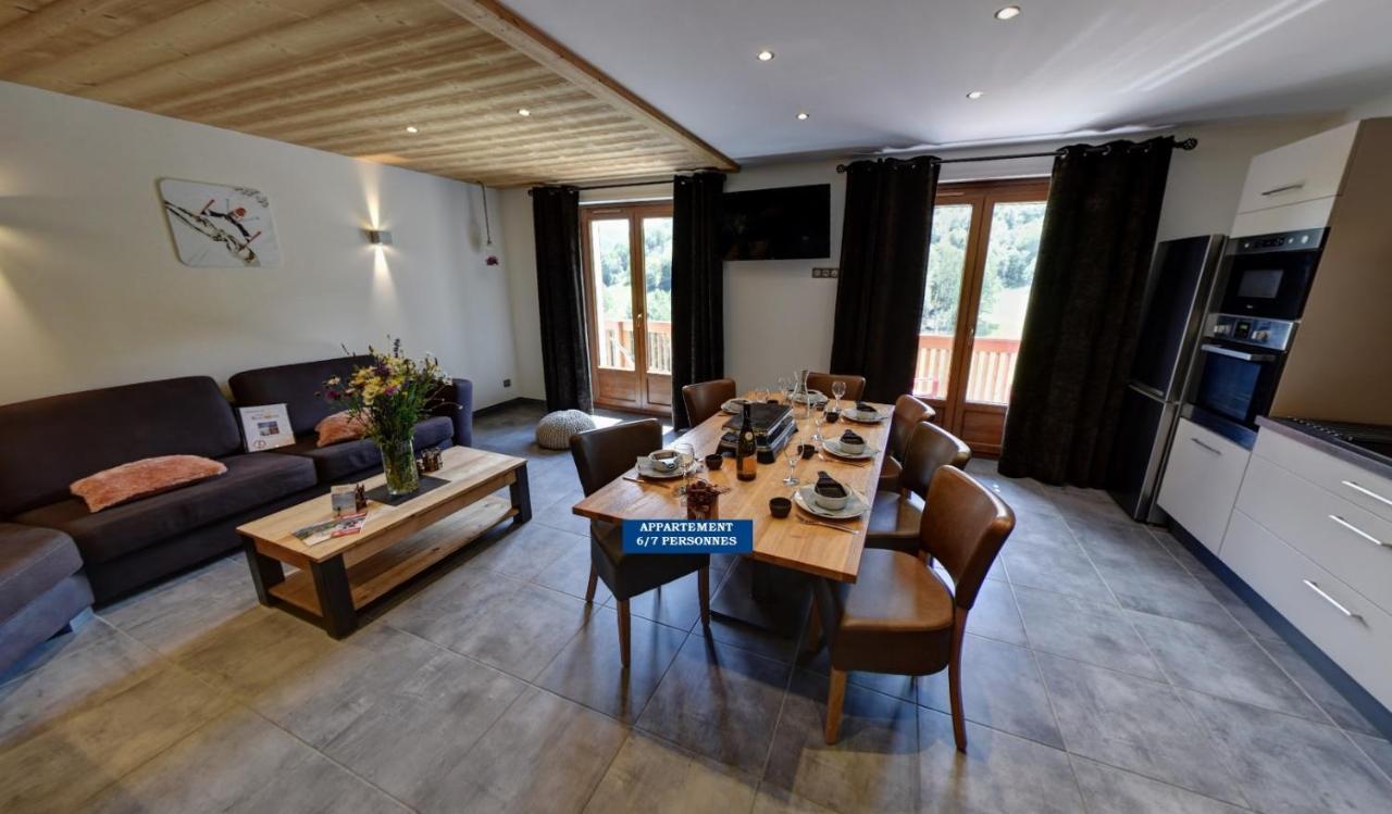 Chalet Beausoleil 4 Etoiles - Prestige - Au Pied Du Col De La Croix De Fer Saint-Sorlin-d'Arves ภายนอก รูปภาพ